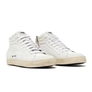 P448 S23 Skate High Top Sneakers Shoes Peony (White) Size 5/5.5 US 35 EU NIB